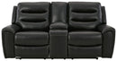 Warlin - Pwr Rec Loveseat/con/adj Hdrst