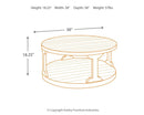 Rogness - Round Cocktail Table