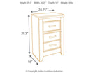 Juararo - Two Drawer Night Stand