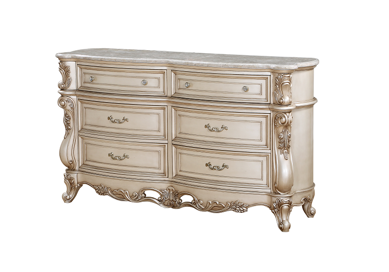 antique white dresser Oldie White XL Dresser
