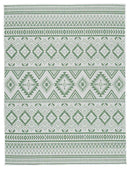 Kierick Green/Cream 5'3" x 7' Rug image