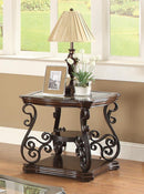 Occasional Traditional Dark Brown End Table image