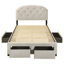 Marianna Panel Platform Storage Bed