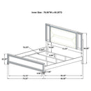 Marmore Panel Bed with LED Lighting