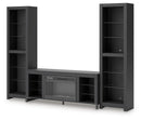 Cayberry Entertainment Center with Electric Fireplace