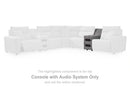 Modmax II Power Reclining Sectional with Chaise and Audio Console