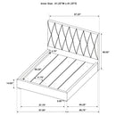 Delsea Panel Platform Bed