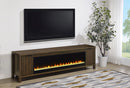 Carey TV Stand Fireplace Console