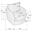 Sarco Swivel Accent Chair