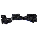 Zuma Dual Power Reclining Sofa Set