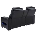 Zuma Dual Power Reclining Loveseat