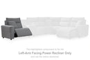 Modmax II Power Reclining Sectional with Chaise and Audio Consoles