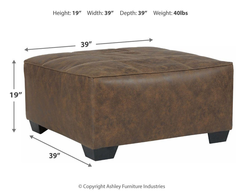 Abalone - Oversized Accent Ottoman