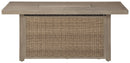 Beachcroft - Rectangular Fire Pit Table