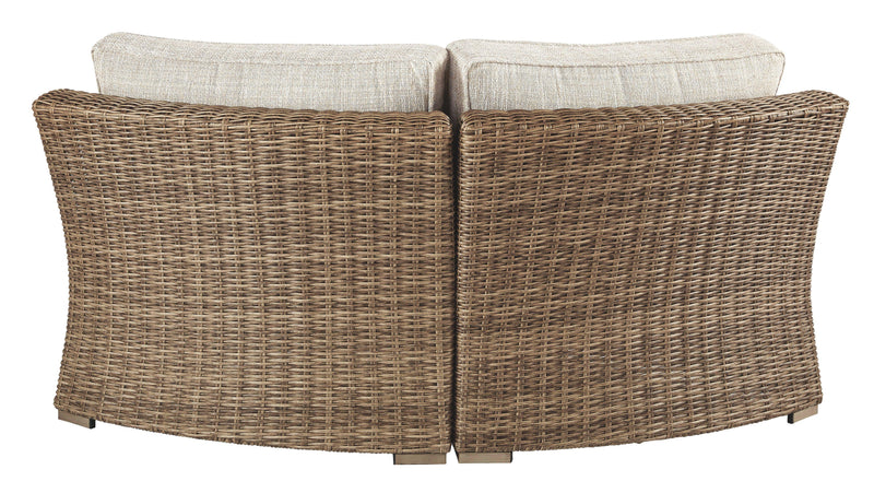 Beachcroft - Curved Corner Chair W/cushion