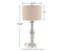 Bernadate - Poly Table Lamp (2/cn)