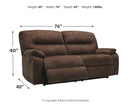 Bolzano - 2 Seat Reclining Sofa