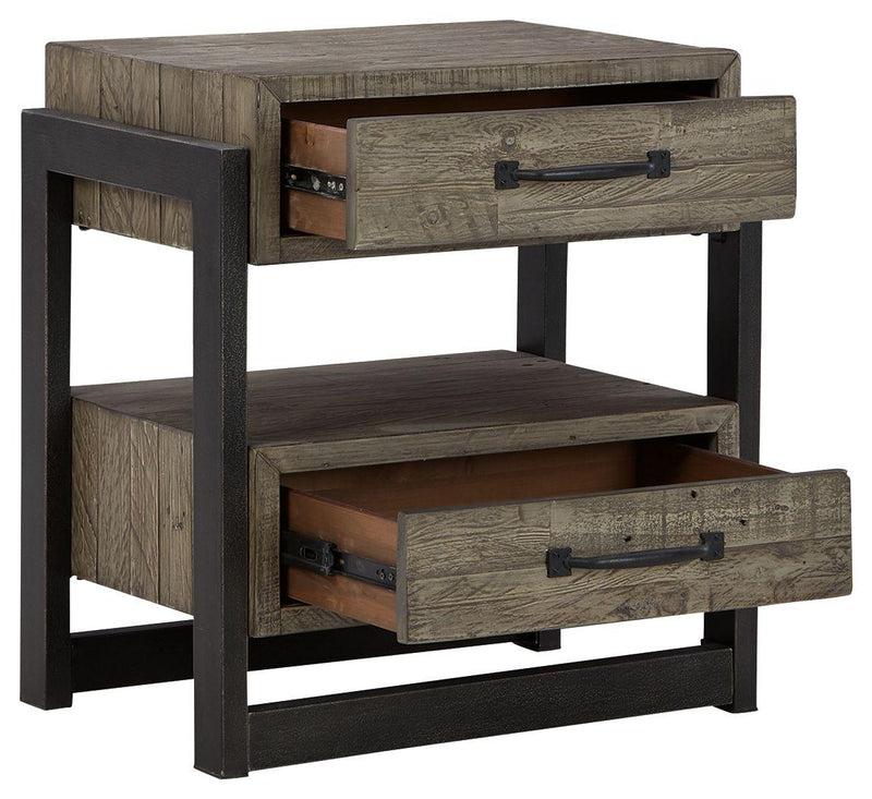 Brennagan - Two Drawer Night Stand