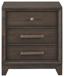 Brueban - Three Drawer Night Stand