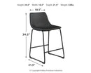 Centiar - Upholstered Barstool (2/cn)