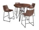 Centiar - Upholstered Barstool (2/cn)