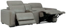 Correze - Left Arm Facing Power Recliner Sectional