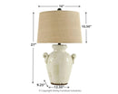 Emelda - Ceramic Table Lamp (1/cn)