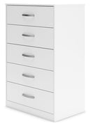 Flannia - Five Drawer Chest - 46" Height