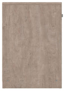 Flannia - Gray - One Drawer Night Stand