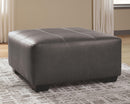 Aberton - Gray - Oversized Accent Ottoman