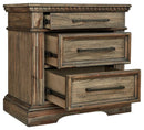 Markenburg - Three Drawer Night Stand
