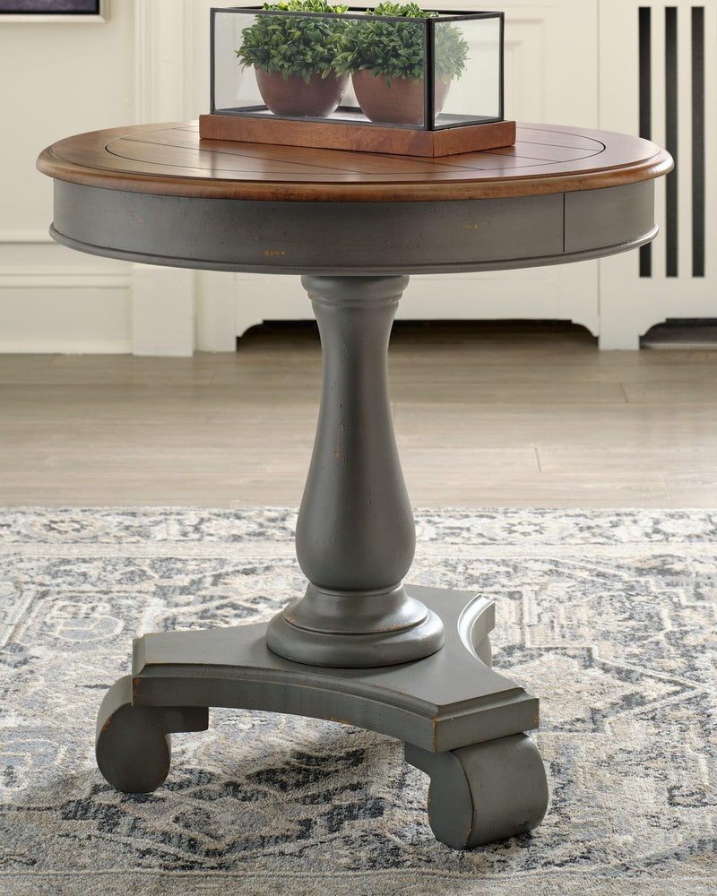 Mirimyn - Gray/brown - Accent Table