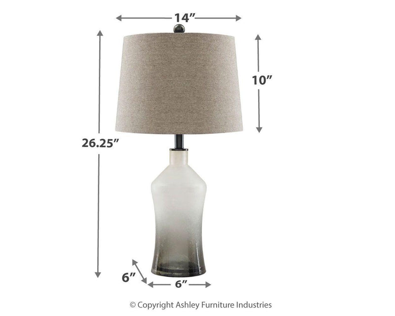 Nollie - Glass Table Lamp (2/cn)