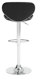 Pollzen - Tall Uph Swivel Barstool(2/cn), Sleek Appeal