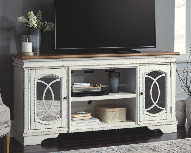 Realyn - Xl Tv Stand W/fireplace Option