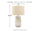 Shavon - Ceramic Table Lamp (1/cn)