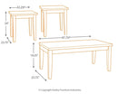 Theo - Occasional Table Set (3/cn)