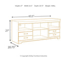 Trinell - 3 Pc. - Entertainment Center - 63" Tv Stand