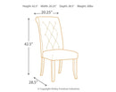 Tripton - Dining Uph Side Chair (2/cn)