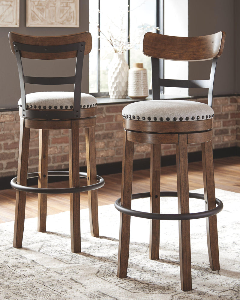 Valebeck - Tall Uph Swivel Barstool(1/cn)