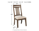 Wyndahl - Dining Uph Side Chair (2/cn) - Framed Back