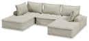 Bales Taupe 5-Piece Modular Seating