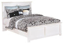 Bostwick Shoals White Queen Panel Bed, Dresser, Mirror and 2 Nightstands
