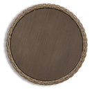 Danson Beige Outdoor End Table