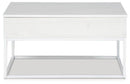 Deznee White Lift Top Coffee Table