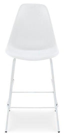 Forestead White Counter Height Bar Stool