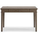 Janismore Weathered Gray Home Office Small Leg Desk