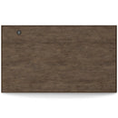 Janismore Weathered Gray Home Office Small Leg Desk