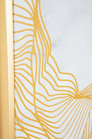 Richburgh White/Gold Finish Wall Art