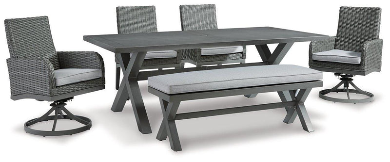 Elite Park 6-Piece Outdoor Dining Package
